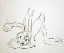 1940's BUGS BUNNY Warner Brothers Original PRODUCTION cel DRAWING rabbit picture