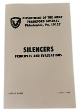 SILENCERS, principles and evaluations. Department of the Army Report picture