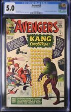 Avengers 8 CGC 5.0 1st Appearance Kang the Conqueror 1964 picture
