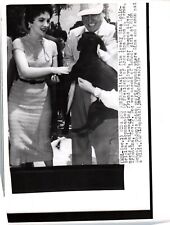 Gina Lollobrigida + Juan D. Peron (1954) ❤ Original Vintage Photo K 359 picture