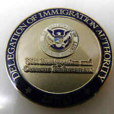 U.S. ICE DELEGATION OF IMMIGRATION AUTHORITY CHALLENGE COIN picture