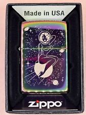 Limited Edition Etched Astronaut Pinup Spectrum Zippo Lighter NEW Only 100 Made picture