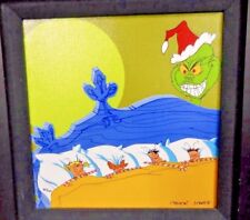 Grinch Stole Christmas Candy Cane Caper Giclee Dr Suess Animation & Binder Page picture