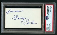 Gary Cole signed autograph auto 2x3.5 cut Actor in Office Space PSA Slabbed picture