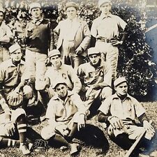 Rare c1910 Postcard East Greenville Pennsylvania Baseball Team Montgomery County picture