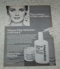 1983 print ad page - Maybelline Moisture Whip LYNDA CARTER beauty Advertising picture