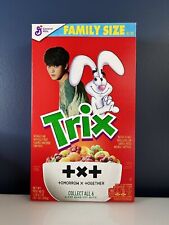 🔵New Limited Edition Trix Rabbit K-Pop Soobin Tomorrow Together Cereal 18.3oz picture