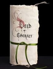 Bilbo Burglar Deed Contract Prop Replica 1:1 Life Size Hobbit Lord of the Rings picture