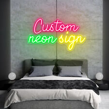 Custom Neon Sign Custom Your Own Neon Sign LED for Home Wall Wedding Party Decor picture
