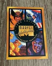 1994 Marvel Masterpieces Base Set Card You Pick MCU Discount On Multiples picture