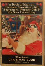 VINTAGE 1926 DENNISON’S SOFTCOVER CHRISTMAS BOOK - IDEAS ON DECORATIONS, GIFTS picture