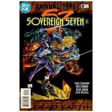 Sovereign Seven Annual #2 in Very Fine minus condition. DC comics [t^ picture