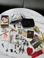 Grandmas Vintage Estate Junk Drawer Resell Lot Jewelry, Wallets and More picture