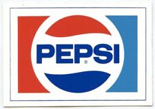 Pepsi Cola Vintage Sticker Decal - Printed in USA - Soda Promo Ad Advertising picture