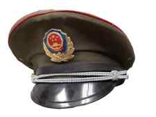Chinese National Uniform Cap With Badge picture