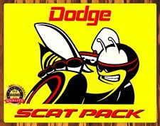 Dodge - Scat Pack - Restored - Metal Sign 11 x 14 picture