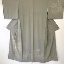 Japanese 9O Kimono With Shark Pattern And Garden picture