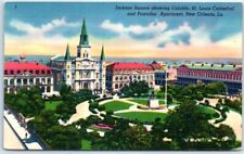 Postcard - Jackson Square - New Orleans, Louisiana picture