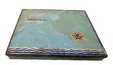 Vintage Old Antique Players Navy Cut Magnums Cigarette Litho Tin Box , England picture