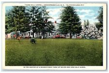 1920's Park Hill Hotel & Restaurant Hendersonville North Carolina NC Postcard picture