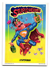 18b STUPORMAN [SUPERMAN] 2014 Wax Eye Stupid Heroes Card picture
