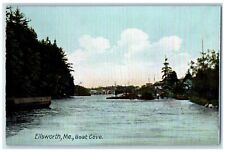 c1910's View Of Boat Cove Ellsworth Maine ME Unposted Antique Postcard picture