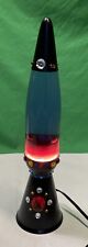 VTG 2002- Ashford Motion Lamp RED Wax BLUE Liquid  Works Great  18” X 4.5”- picture