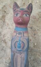 RARE ANCIENT EGYPTIAN ANTIQUE PHARAONIC Cat Bast Bastet Old Egypt Statue 20 cm picture