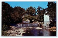 c1960 McCoppin's Mill Rocky Fork Lake Water Power Mills Hillsboro Ohio Postcard picture