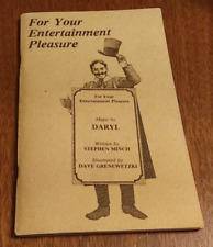 For Your Entertainmant Pleasure - Magic by Daryl; Minch, Stephen, 1982 - Vintage picture