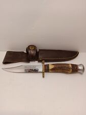 Vintage Linder 440 Bowie Knife Made In Soligen Germany Steel 5 Inch Blade Fixed picture