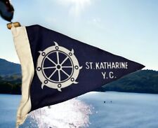 Custom St Katharine Fabric Nautical Yacht Sailing Club Flag picture