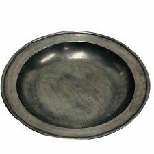 A large George III pewter plate, circa 1760 , marked Joseph Spackman picture