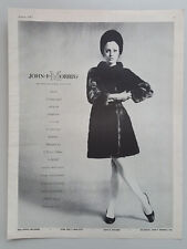 1967 John F. Morris GLMA Ranch Mink Coat Womens Fashion Vtg Magazine Print Ad picture