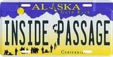 Inside Passage Alaska Aluminum License Plate picture