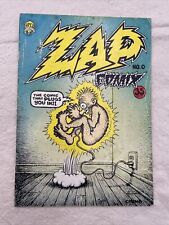 ZAP Comix Comic Book No 0 Oct 1967 Original 35 Cents Vintage Apex Novelty picture
