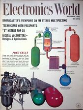 FUEL CELLS, ELECTRONICS WORLD  MAGAZINE - SEPTEMBER, 1962 picture
