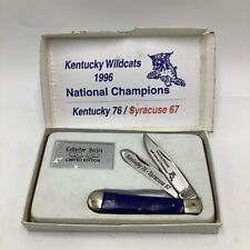 1996 Kentucky Wildcats National Champions Folding Trapper Knife w/ Display Box picture