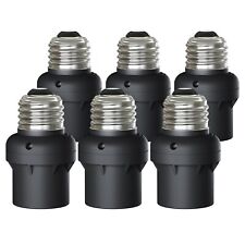 DEWENWIL 6 Pack Dusk to Dawn Light Socket Light Bulb Socket Compatible Black picture