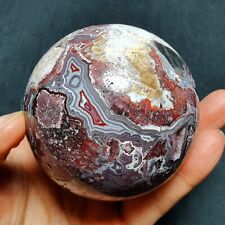 401g Natural polishing  Mexico agate Madagascar 31X63 picture