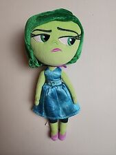 Disney Store Disgust Green Plush Doll Inside Out Pixar Movie 11” Soft Toy EUC picture