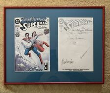 Superman#47-The Wedding Cvr A&B Signed& Custom Framed Never Opened Or Read picture