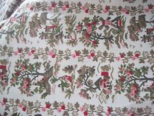 Fabric Pink Green Houses Windmill High End Heavier Fabric For Drapes Upholstery picture