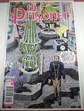 🔥 THE PRISONER #1 JACK KIRBY MIKE ALLRED VARIANT C FINE+ Titan Comics 2018 BBC picture