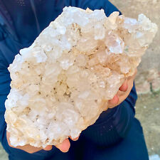 2.3LB Large Natural Clear White Quartz Crystal Cluster Energy Healing Specimen picture