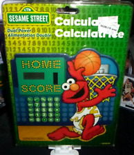 Elmo Calculator - Sesame Street -Vintage 1997 - Dual Power *** Very Rare *** picture