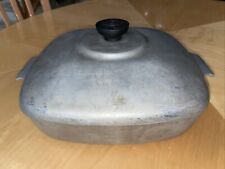 Vintage 4004 WAGNER WARE Sidney O Magnalite Bake & Serve Pan with Lid Rare Used picture