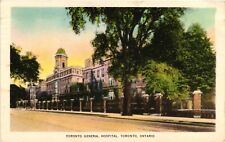 Vintage Postcard - Toronto General Hospital Exterior Street View Canada 1947 picture