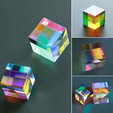 Optical Glass Dichroic Cube Prism RGB Combiner Splitter Gift Soft Well HOT picture
