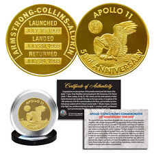 Apollo 11 50th Anniv Commemorative NASA Space Medallion 1.25